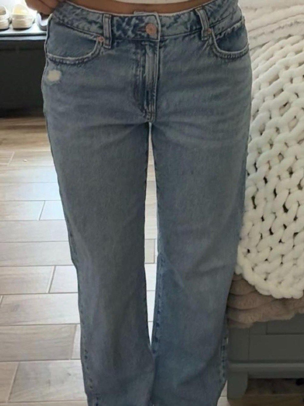Garage Light Blue Boyfriend Jeans